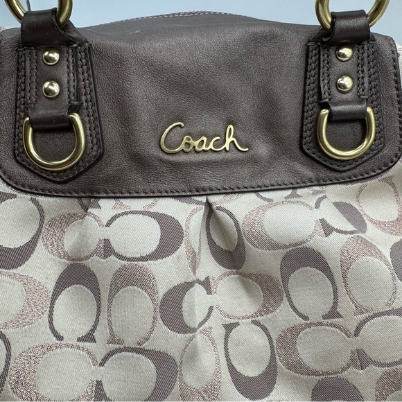 Coach Signature Ashley Satchel / Shoulder Bag | Good Used Condition - Picture 7 of 16